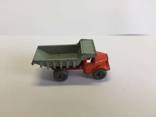 MATCHBOX REG.WHEEL NO.6A QUARRY TRUCK ORANGE/GREY