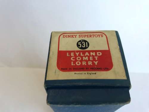 Vintage Dinky Supertoys No. 531 Leyland Comet Lorry and Original Box