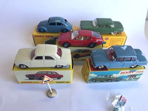 Atlas Edition - Dinky Toys Set - 5 Items - One bid for all