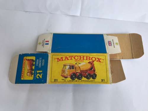 MATCHBOX No 21 Original Box Only