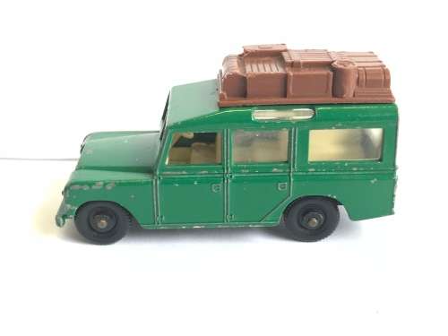 FOR GERRIT ONLY - Matchbox Lesney No. 12 Land Rover Safari Dark Green + Original Box