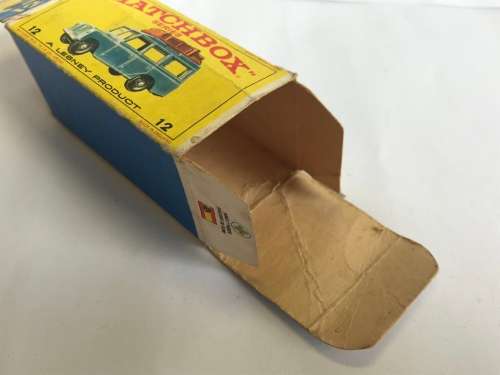 FOR GERRIT ONLY - Matchbox Lesney No. 12 Land Rover Safari Dark Green + Original Box