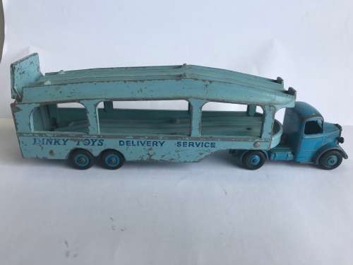 DINKY TOYS 582 PULLMORE CAR TRANSPORTER WITH RAMP