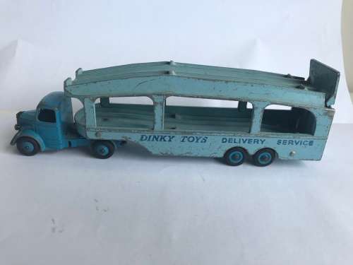 DINKY TOYS 582 PULLMORE CAR TRANSPORTER WITH RAMP