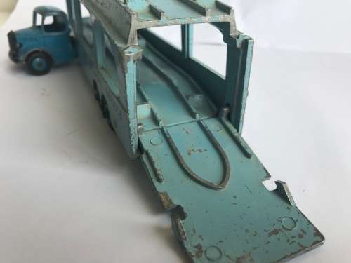 DINKY TOYS 582 PULLMORE CAR TRANSPORTER WITH RAMP