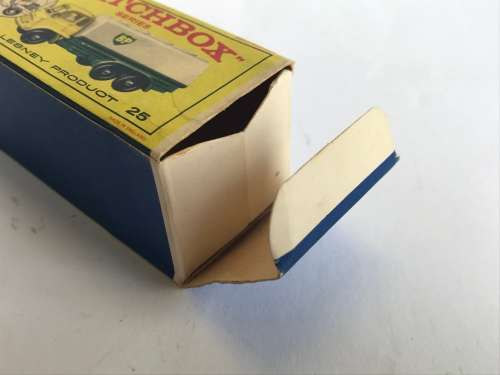 Matchbox Lesney Bedford BP Tanker Truck No. 25 with Original Box