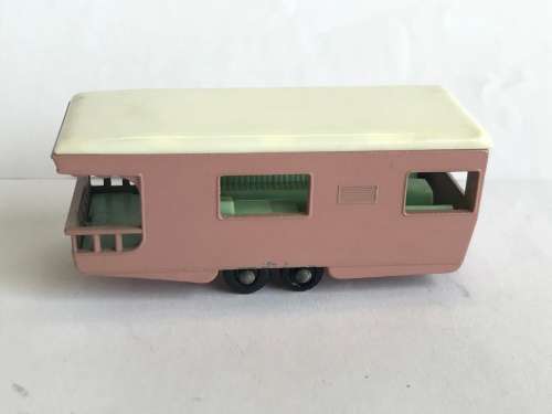 MATCHBOX LESNEY #23 TRAILER CARAVAN WITH ORIGINAL BOX