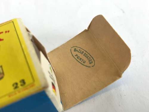 MATCHBOX LESNEY #23 TRAILER CARAVAN WITH ORIGINAL BOX