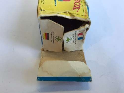 FOR GERRIT ONLY - Box only - Matchbox Lesney 2 Mercedes Trailer in Original box