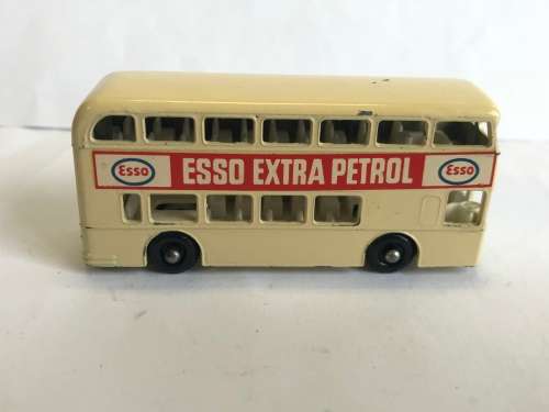FOR GERRIT ONLY - Box only - MATCHBOX LESNEY #74 DAIMLER DOUBLE DECKER BUS, WHITE WITH ORIGINAL BOX