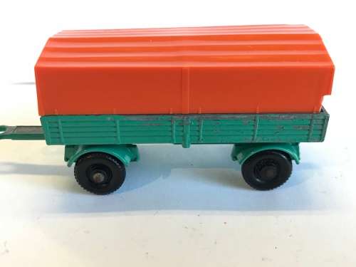 Matchbox #2 Mercedes Truck Trailer
