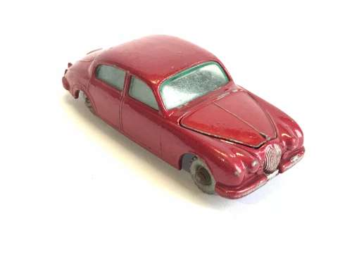 MATCHBOX MOKO LESNEY #65 RED JAGUAR SEDAN 3.4 LITRE