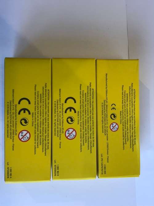 For Rudi only - Atlas Edition - Set of 3 - Dinky Toys 23A Auto De Course