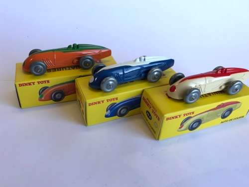 For Rudi only - Atlas Edition - Set of 3 - Dinky Toys 23A Auto De Course
