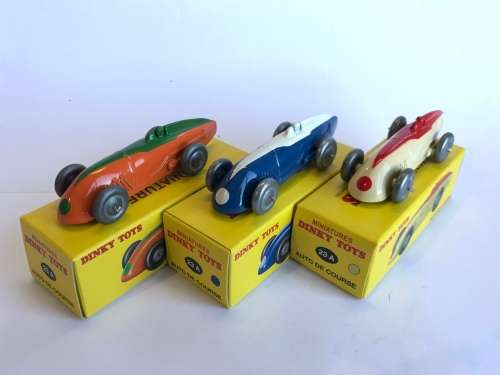 For Rudi only - Atlas Edition - Set of 3 - Dinky Toys 23A Auto De Course