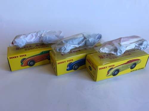 For Rudi only - Atlas Edition - Set of 3 - Dinky Toys 23A Auto De Course