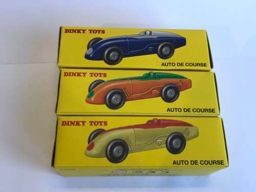 For Rudi only - Atlas Edition - Set of 3 - Dinky Toys 23A Auto De Course