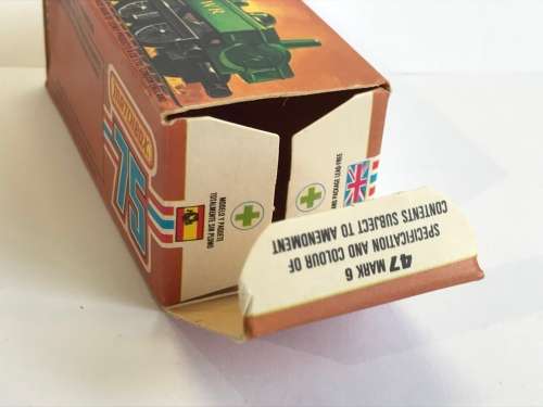 Matchbox Superfast #47 - GWR Pannier Locomotive Train Engine + Original Box