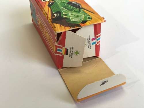 Matchbox Lesney Superfast Rola-Matics #73 - Weasel In Original Box