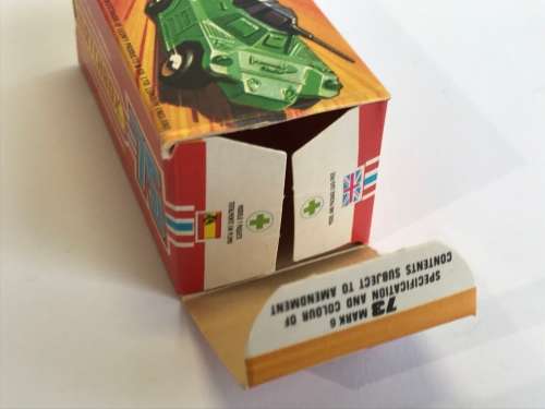 Matchbox Lesney Superfast Rola-Matics #73 - Weasel In Original Box