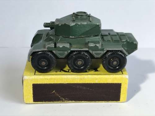 Lesney Matchbox #62 Saladin Armoured Car 6x6 Tank