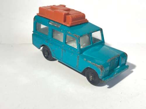MATCHBOX LESNEY #12 SAFARI LAND ROVER - BLUE
