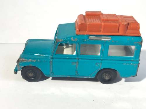 MATCHBOX LESNEY #12 SAFARI LAND ROVER - BLUE