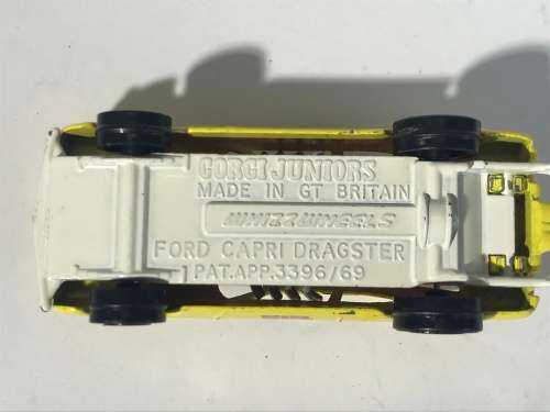 CORGI JUNIORS #67 WHIZZWHEELS FORD CAPRI DRAGSTER