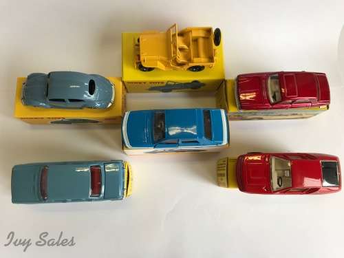 Atlas Edition - Dinky Toys 6 X Set - 24M + 181 + 510 + 523 + 1411 + 1424G