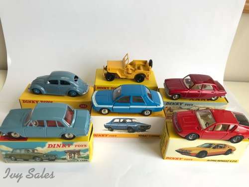 Atlas Edition - Dinky Toys 6 X Set - 24M + 181 + 510 + 523 + 1411 + 1424G