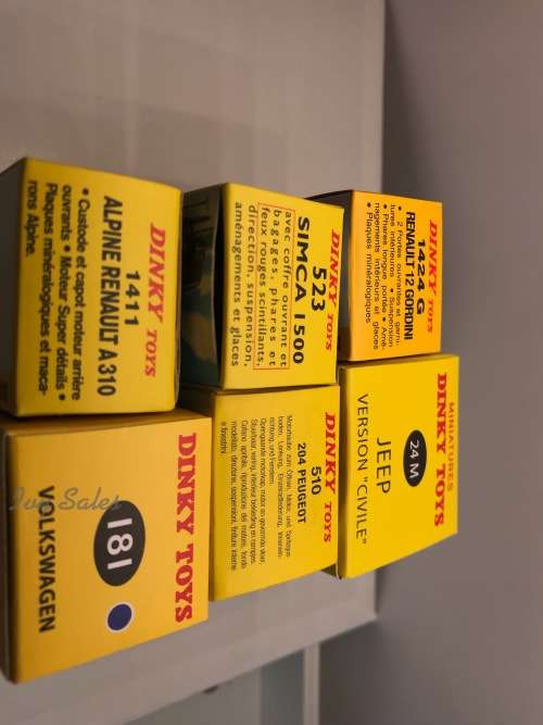 Atlas Edition - Dinky Toys 6 X Set - 24M + 181 + 510 + 523 + 1411 + 1424G