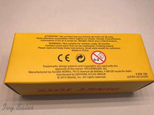 Atlas Edition - Dinky Toys 262 -  VOLKSWAGEN BEETLE SWISS POSTAL - RARE