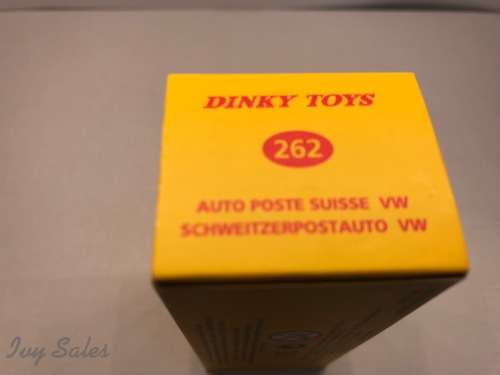 Atlas Edition - Dinky Toys 262 -  VOLKSWAGEN BEETLE SWISS POSTAL - RARE