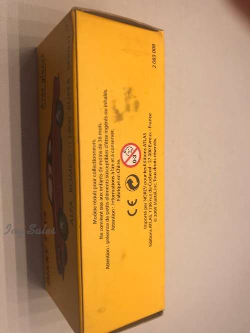 Atlas Edition - Dinky Toys 24J - Alfa Romeo 1900 Super Sprint - RARE