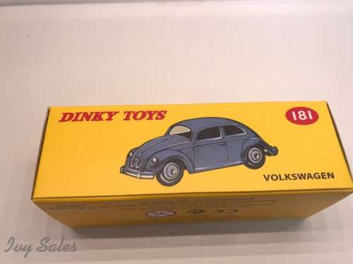 Atlas Edition - Dinky Toys 181 VW Beetle - LIght Blue - SUPER RARE