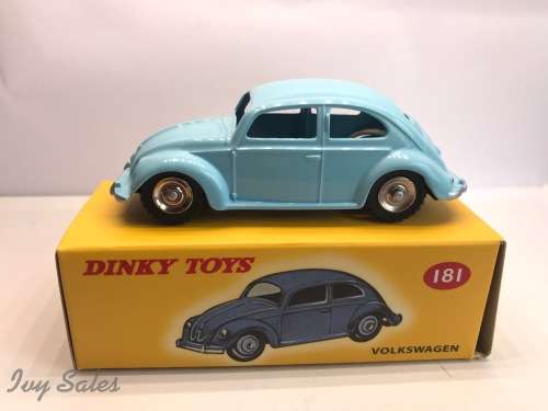 Atlas Edition - Dinky Toys 181 VW Beetle - LIght Blue - SUPER RARE