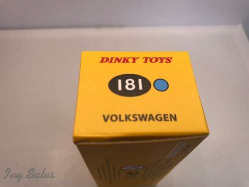 Atlas Edition - Dinky Toys 181 VW Beetle - LIght Blue - SUPER RARE