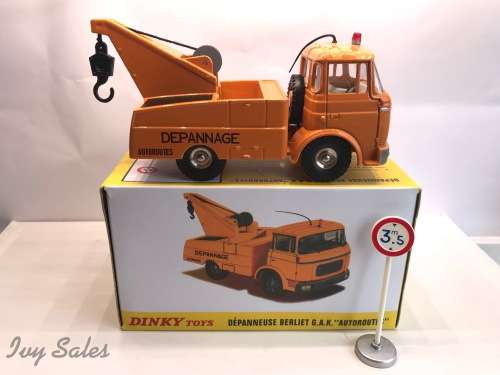 Atlas Edition - DINKY SUPERTOYS 589A - Depanneues Berliet G.A.K. Autoroutes