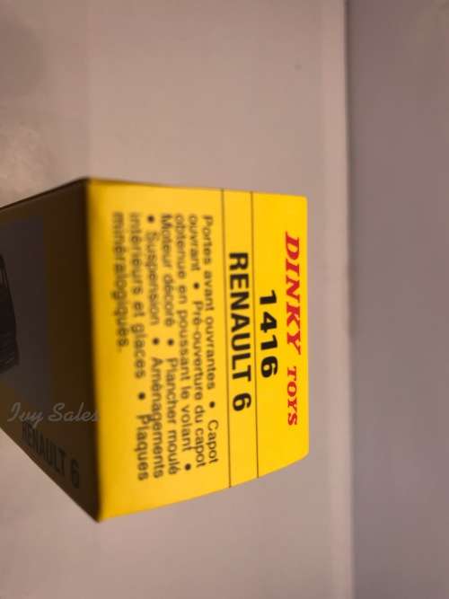 For RUDI only - Atlas Edition - DINKY TOYS  1416 - RENAULT 6