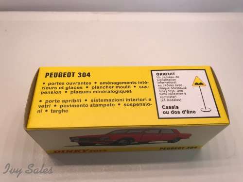 Atlas Edition - DINKY TOYS 1428 - Peugeot 304