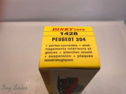 Atlas Edition - DINKY TOYS 1428 - Peugeot 304
