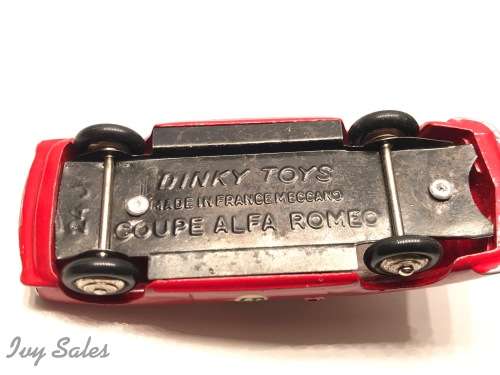 FRENCH DINKY TOYS #24J Alfa Romeo 1900 Super Sprint - BRILLIANT REPAINT