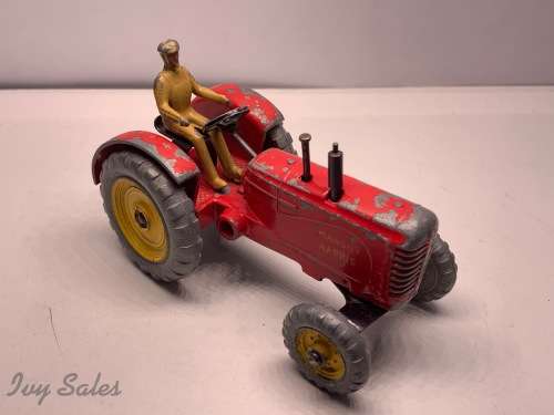 Dinky Toys #27 - 300 Massey Harris Tractor