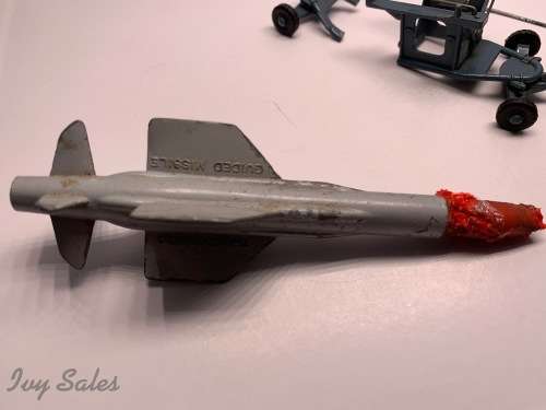 FOR CHRISTO ONLY- Corgi Toys Thunderbird Guided Missile on Trolley - PLEASE READ