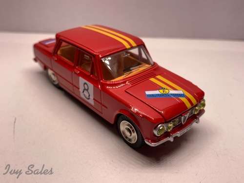 Atlas Edition - DINKY TOYS #1401 Alfa Romeo Giulia 1600 Ti Rally - SUPER RARE
