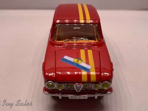 Atlas Edition - DINKY TOYS #1401 Alfa Romeo Giulia 1600 Ti Rally - SUPER RARE