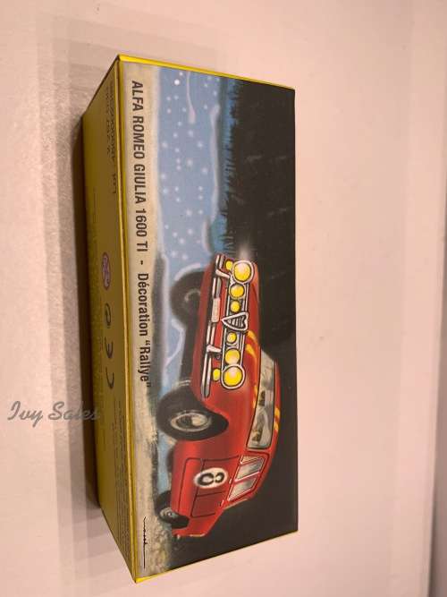 Atlas Edition - DINKY TOYS #1401 Alfa Romeo Giulia 1600 Ti Rally - SUPER RARE