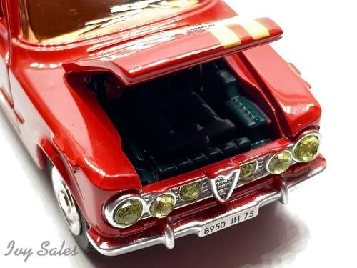 Atlas Edition - DINKY TOYS #1401 Alfa Romeo Giulia 1600 Ti Rally - SUPER RARE