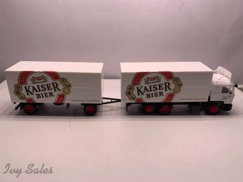Wiking 1:87 Kaiser Bier Truck and Trailer