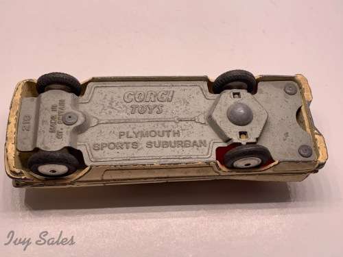 CORGI #219 PLYMOUTH STATION WAGON